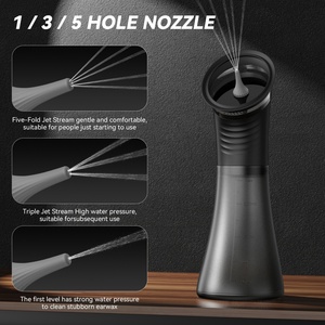 Kit de Irrigación de Oídos E80 IPX7 para el Hogar, Tanque de Agua de 230 ml, 2000 mAh, Limpiador de Oídos y Removedor de Cera - Product Image 5