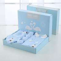 Vêtements et chaussures pour bébés nouveau-nés avec logo personnalisé Boîte d'annonce de cadeau d'été Doublure en éponge pour vêtements pour nouveau-nés et bébés