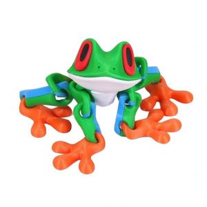 Vente en gros de grenouilles imprimées en 3D, modèles d'animaux en plastique magnétiques personnalisables, jouets tendance pour enfants, fournisseurs OEM - Product Image 1