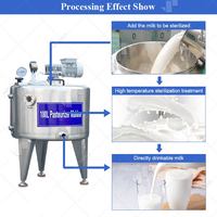Pasteurisateur de Lait par Lots pour l'Afrique du Sud, Machine de Pasteurisation UV 1000L pour Lait à Vendre