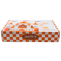 Carton ondulé plat en forme d'avion, directement de l'usine, pour l'emballage de cadeaux et l'expédition de produits artisanaux