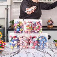 Halal gecertificeerde fabrieksdirecte verkoop OEM 3D gevulde gummy snoepjes zoetzuur fruit gevulde fles multicolor