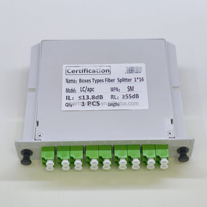 กล่องแยกสัญญาณไฟเบอร์ออปติกแบบ Single Mode FTTH สำหรับใช้ในที่อยู่อาศัย รุ่น Bulk Supply Fibra Residencial  แบบ 1x16 LC/APC Insert Type Splitter สำหรับกล่อง Access Terminal Box แบบ FDB ODB - Product Image 1