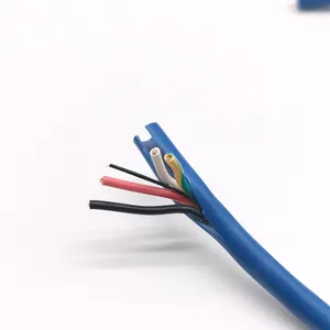 Силиконовый кабель SiHF, устойчивый к высоким температурам, с резиновым покрытием