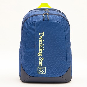 Lightweight Versatile <b>Backpack</b> Rhombus Grid Multi-functional Student <b>School</b> Bag Casual Bag Blue <b>Large</b> Capacity Short Trip - Product Image 2