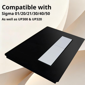 แผงกดชักโครกแบบกดสองปุ่ม รุ่น Sigma UP300 UP320 สำหรับถังเก็บน้ำ  สีตามสั่ง ใช้ร่วมกับ Geberit ได้ - Product Image 2