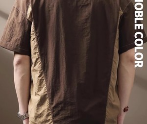 Camicia Estiva da Uomo 2026 Stile <span class=keywords><strong>Giapponese</strong></span> a Maniche Corte, Top Casual Largo High <span class=keywords><strong>Street</strong></span>, Vendita Calda per Dropshipping - Product Image 2