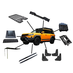 Plateforme de toit en alliage d'aluminium pour le transport de bagages, compatible avec le SUV BYD Equation Leopard Titanium 7 Ti7, accessoires tout-terrain - Product Image 4