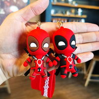 Neuer Spider-Man und Silikon-Figur-Schlüsselanhänger, Auto-Anhänger, Rucksack-Accessoire, kleines Geschenk, Schlüsselanhänger Großhandel