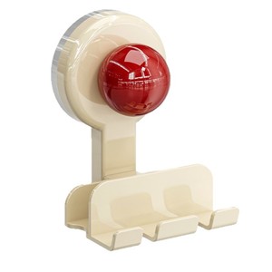 Suction Cup Plug Holder Wall Mounted No Drill Storage Organizer Anti Loosening Kitchen Appliance Power Cord Socket Hook - Product Image 5