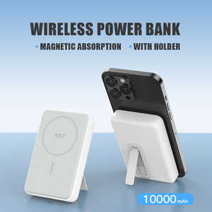 Wst <span class=keywords><strong>2025</strong></span> xu hướng sản phẩm Sạc chỉ số ánh sáng 15 Wát sạc không dây 10000mAh Mini ngân hàng điện cầm tay với biểu tượng tùy chỉnh - Product Image 2