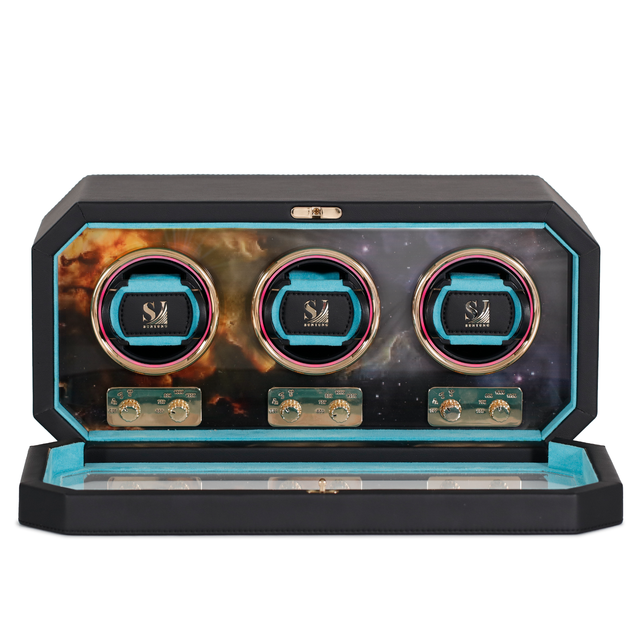 Luxury Automatic Microfiber Leather Watch Winder Storage Box Premium Accessory for Watch Storage and Display