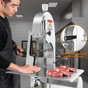 Équipement de <span class=keywords><strong>boucherie</strong></span> de viande congelée haut de gamme, machine à découper la viande de bœuf électrique commerciale robuste - Product Image 1