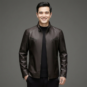 <b>Jackets</b> Clothing Casual Wears New Arrival <b>Men's</b> <b>Jackets</b> High Quality Fashion Design Leather <b>Jacket</b> for <b>Man</b> - Product Image 1