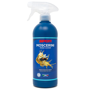 SIPOM MOSCERINI Déshydratant anti-insectes pour pare-chocs avant de voiture 500ml élimine les mouches et les insectes pénétrants pour usage domestique - Product Image 1
