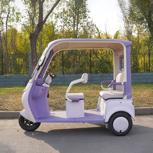1200W 60V triciclo eléctrico hogar pequeño scooter con tres asientos ajustables para <span class=keywords><strong>3</strong></span> personas - Product Image 4