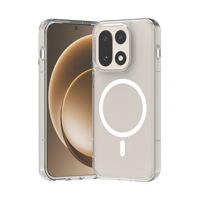 Étui de téléphone portable anti-chute magnétique en TPU+PC transparent de 1,5 mm résistant aux chocs et à la saleté pour OnePlus ACE6/15R/13/15