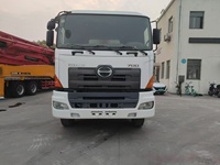 Camion à benne basculante HINO 700 6*4 10 roues d'occasion, prix bas, importé, original, en bon état de marche