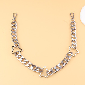 โซ่คาดเอวสไตล์พังก์เรโทรเมทัลสตาร์ แบบชั้นเดียว โซ่หนา สำหรับผู้หญิง สวมใส่ได้ทุกวัน ทำจากโลหะผสมสังกะสี - Product Image 3