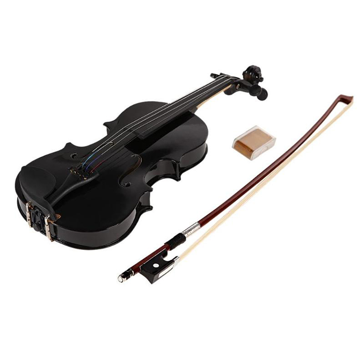 Factory hot sale black linden plywood and maple professional Beginner student violin