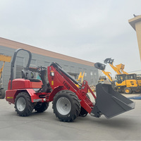 Günstiger EPA-Motor-Radlader, Diesel-Minilader, 1000 kg Kleinradlader