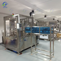 Machine de remplissage et de bouchage de sachets de mayonnaise liquide haute précision 100-1000 ml avec couture