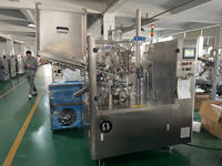 Machine de remplissage et de scellage automatique de lait concentré, de moutarde et de confiture, de type table, pour l'industrie alimentaire, idéale pour les petites entreprises
