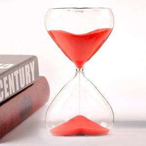 15分カラフルなハート型の砂安いホットセール、クリスマスギフトのタイミングのための砂時計 - Product Image 6