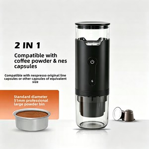 Nuova <span class=keywords><strong>Macchina</strong></span> per <span class=keywords><strong>Caffè</strong></span> Espresso Portatile Compatibile con <span class=keywords><strong>Caffè</strong></span> Macinato e <span class=keywords><strong>Capsule</strong></span> Piccole Portafiltro da 51mm - Product Image 3