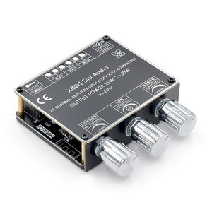Módulo de placa amplificadora de Audio <span class=keywords><strong>Bluetooth</strong></span> de 2,1 canales, aplicación de Subwoofer pesado de paso alto-bajo, de canales - Product Image 1