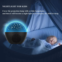 Lampes de nuit LED USB pour la maison, les bébés, les enfants, lampe lune, nébuleuse, ciel étoilé, mini projecteur d'étoiles intelligent, lampe de nuit/lampe de table/lumière LED