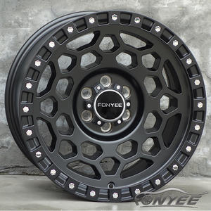 Fonyee pour <span class=keywords><strong>Black</strong></span> <span class=keywords><strong>Rhino</strong></span> Deep Dish Off Road 6 trous de cosse Huecos 17 pouces 17x8.5 5x127 6x139.7 larges roues de voiture Auto Rines <span class=keywords><strong>jantes</strong></span> <span class=keywords><strong>Jantes</strong></span> - Product Image 2