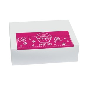 Cartoncino per torte rosa per decorazioni e bomboniere per feste - Product Image 3
