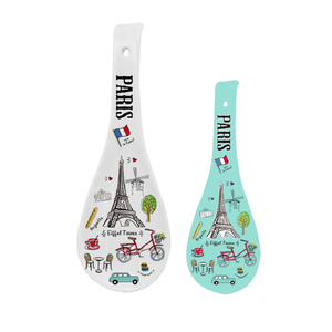 Taza <span class=keywords><strong>de</strong></span> Cerámica Personalizada con Diseño Retro Parisino para Té, <span class=keywords><strong>Café</strong></span> o Chocolate Caliente, Taza <span class=keywords><strong>de</strong></span> Recuerdo <span class=keywords><strong>de</strong></span> París con Cuchara - Product Image 6