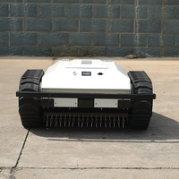 Livraison gratuite, certification CE EPA, tondeuse à gazon à batterie lithium avec télécommande pour couper l'herbe sur de grandes surfaces, tondeuse à gazon au lithium