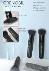 Set di Pennelli da Trucco Grenobil 3 Pezzi in Setole Sintetiche Forma Rotonda Pennelli Cosmetici per Applicazione sul Viso - Product Image 3