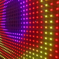 P50 LED Module enroulable médias flexibles murs rideaux éclairés magasin de détail ascenseur publicité-vidéo SDK affiche numérique