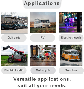 Оптовая продажа 12 В 24 В 48 В 50AH 100Ah 200Ah 300Ah 400Ah 460Ah 600Ah Bluetooth Водонепроницаемый Аккумулятор Lifepo4 - Product Image 5