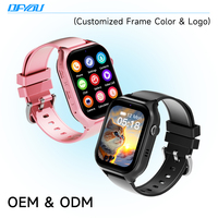 Kinder Smartwatch 4G Simkaart 1.78 Inch GPS LBS Wifi Positie Alarm Klok voor Kinderen Smartwatches Studenten Fabriek OEM