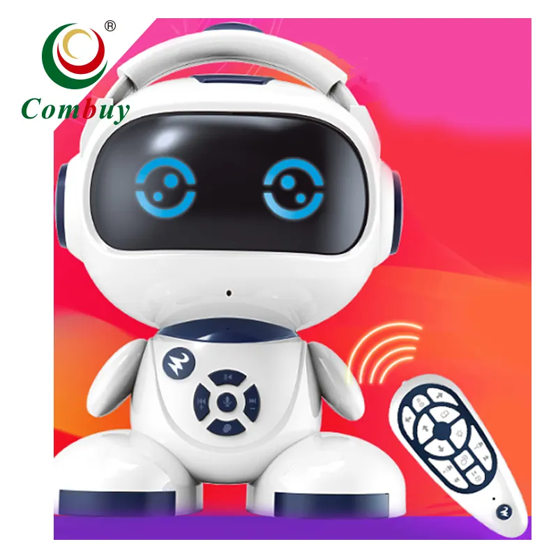 Mainan Robot Remote Control Sensor Sidik Jari, Pendidikan Robot untuk Anak-anak