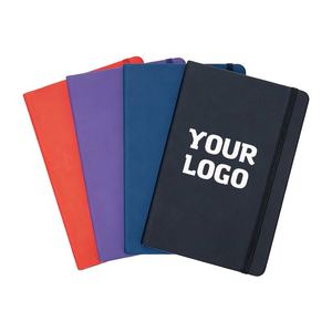 Custom A5 A6 Personalized Printed Pu Leather Journal Notebook With Logo Promotional Business Gifts - Product Image 1