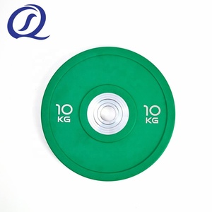 वाणिज्यिक उपयोग पीज भार उठाने कस्टम लोगो प्रतियोगिता बम्पर भार प्लेट 5 किलो-25 किलो आकार - Product Image 3