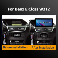 Écran tactile Linux 12,3 pouces avec Carplay pour Mercedes Benz Classe E W212 W213 RHD LHD 2009-2015 Lecteur de musique de voiture Radio stéréo