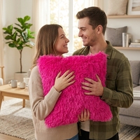 Dekorative Plüsch Nordische Sofakissenbezüge - 45cm*45cm für Heimdekoration & Geschenke