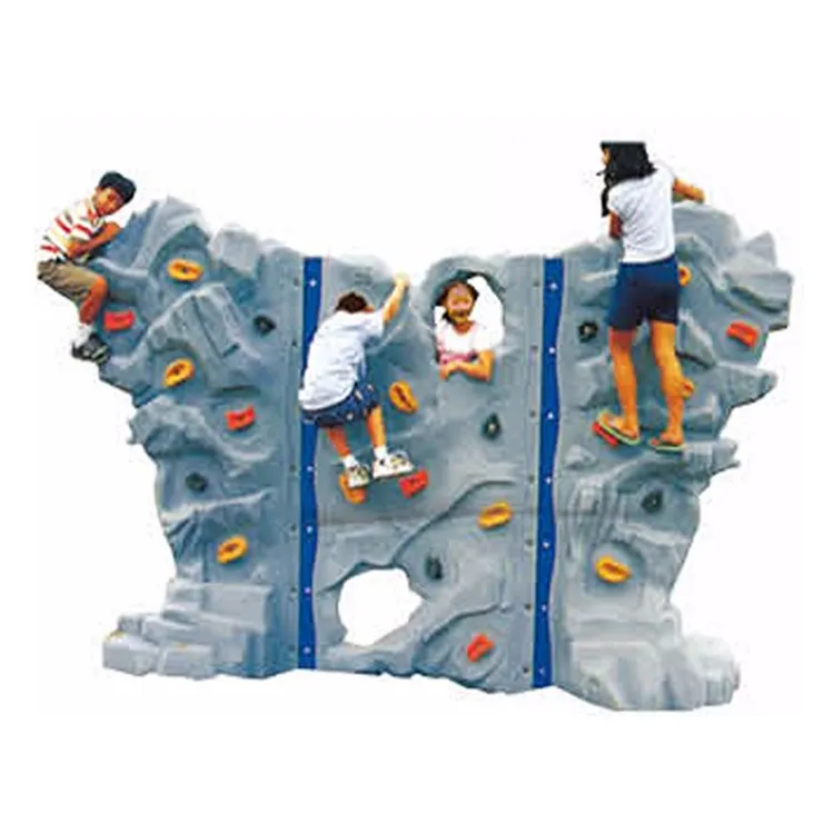 JMQ-G120D เด็กกลางแจ้งกำแพงปีนเขาปีนเขาอุปกรณ์พลาสติก climbing wall