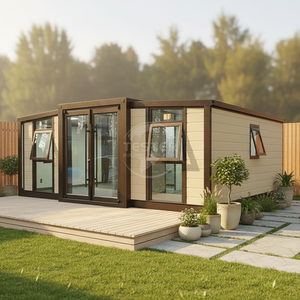 Maison mobile préfabriquée modulaire extensible certifiée <span class=keywords><strong>WM</strong></span>, petite maison portable de 20 pieds et 40 pieds - Product Image 2