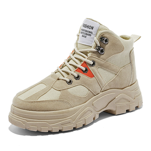 Couple de mannequins automne britannique <span class=keywords><strong>bottes</strong></span> de marée haute vent outillage <span class=keywords><strong>bottes</strong></span> du désert <span class=keywords><strong>bottes</strong></span> femmes - Product Image 1