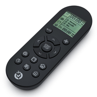 Télécommande universelle RF433 à code fixe en plastique ABS et silicone, 13 touches IR personnalisées, RCT2013, pour téléviseurs, appareils électroménagers, robots aspirateurs