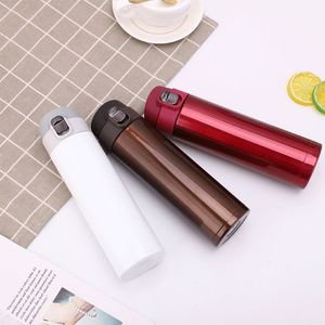 Travel Stainless Steel Sports Eco-Friendly Tumbler Leak-Proof Vacuum Insulated <b>Coffee</b> <b>Mug</b> Safety Buckle <b>Lid</b> 12-24 Hours Thermal - Product Image 2