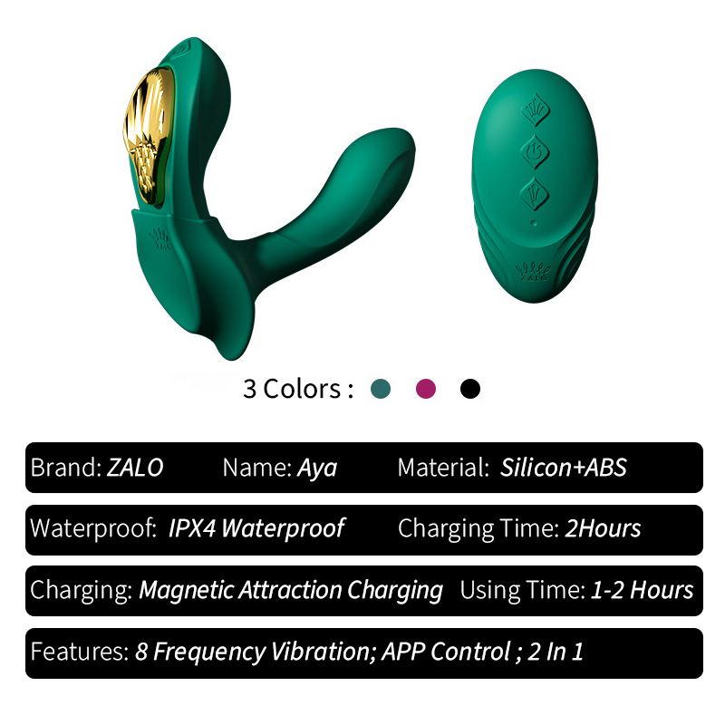 ZALO AYA Wearable Vibrators for Women - APP Control Sex Toys